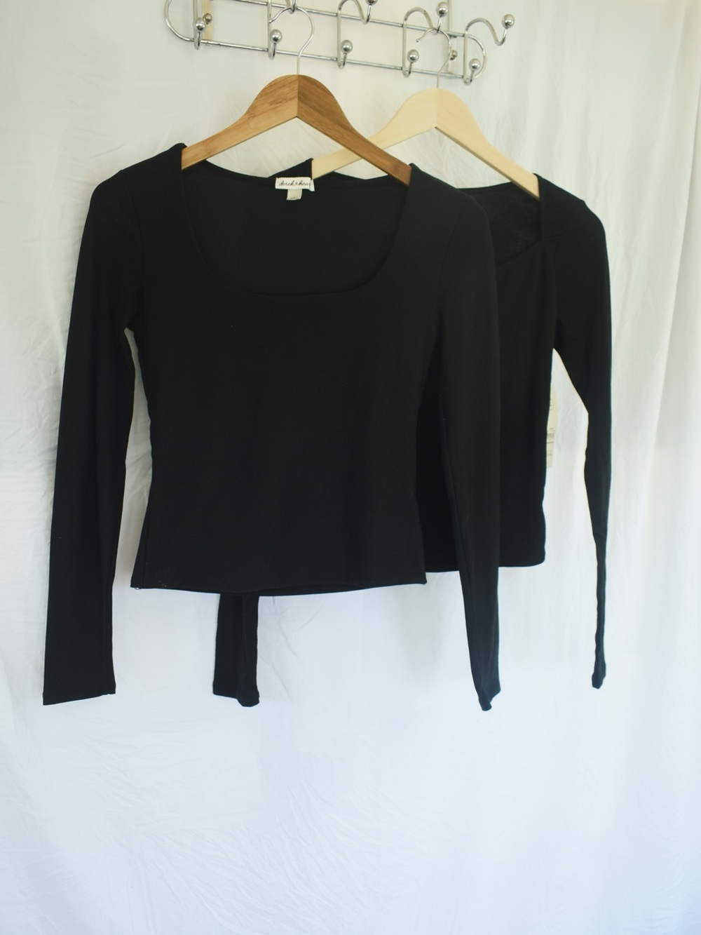 Derek Heart Black Long-Sleeve Top Bundle